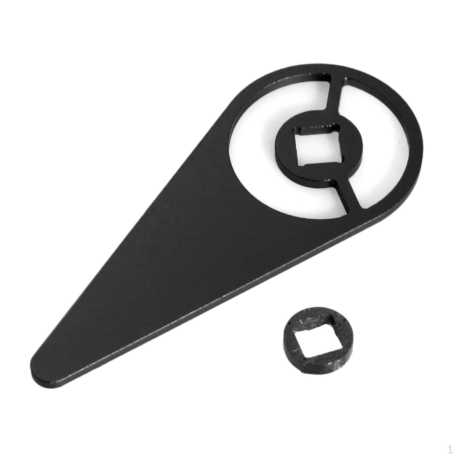 

Адаптер ручного керування Алюмінієвий сплав DIY Проста установка Дистанційне керування Аксесуари Дистанційне керування чорний