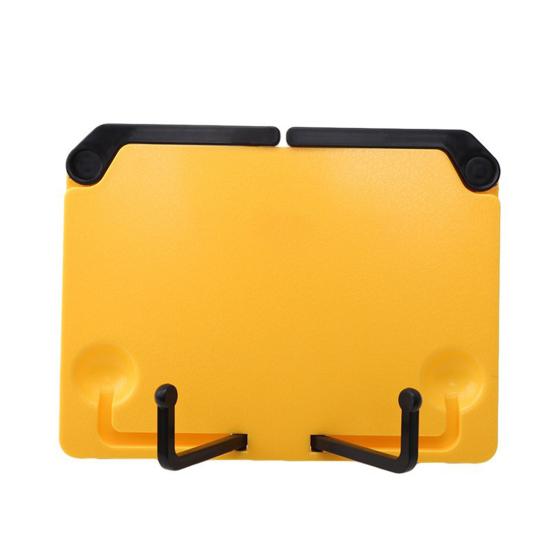 Sheet Music Stand Angle Adjustable Ultra-thin Vivid Color Easy to Carry Foldable Support Book Plastic Folding Book Music Sheet