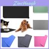 Cat Food Dog Mat Pet Feeding Bowl Placemat Waterproof Non Slip Floors Silicone