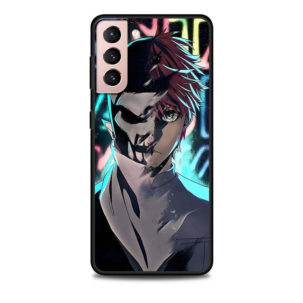 Sentai Daishikkaku Case for Samsung Galaxy S23 S10e S10 S21 FE S22 S9 S24 Ultra S20 Plus Soft Black TPU Phone Cover Bumper