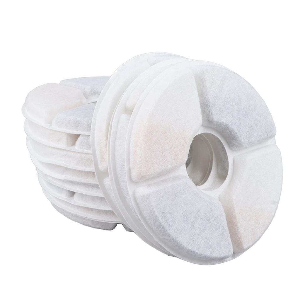 12 Pcs Electric Water Fountain Cat Dog Drinker Replacement Filters Pet Water Fountain Filter Chip
