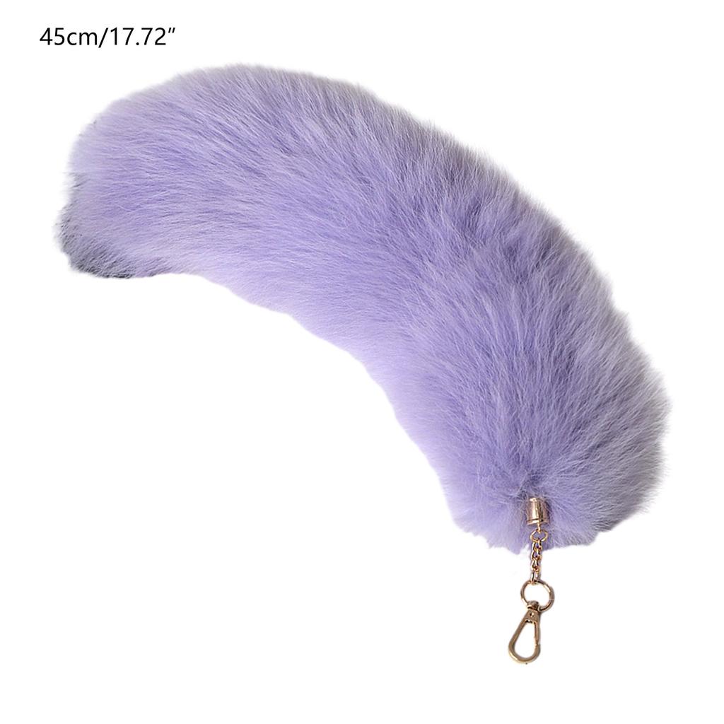 Stylish Tail Keychain Bag Charm Fashionable and Portable Key Pendant for Women and Girls