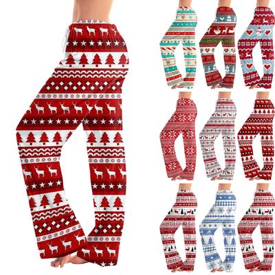 Women  Winter Soild Color Pants Full Length Long Trousers Sports Pants