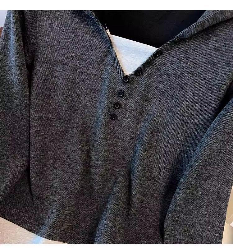 Women's Plus Size Hooded Top & Wide Leg Pants Set - Casual, Slimming, Stylish Two-Piece