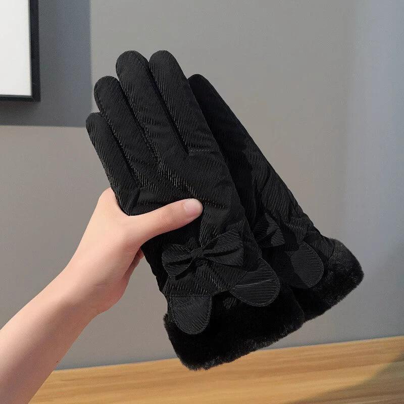 

Warm Gloves For Women In Autumn And Winter With Thickened Velvet