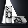 For iPhone 17 Pro Case Luminous Magnetic Kickstand Aluminum Alloy + PC Bumper Phone Cover Heat Dissipation