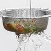 Hair Catcher Stopper Stainless Steel Bathtub Shower Drain Hole Filter Trap Metal Wire Sink Strainer Kitchen Bathroom Accessories