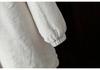 2025 Fall/Winter Plus Size Cotton Linen Hooded Mid-Length Coat - Thick Warm Artistic Outerwear