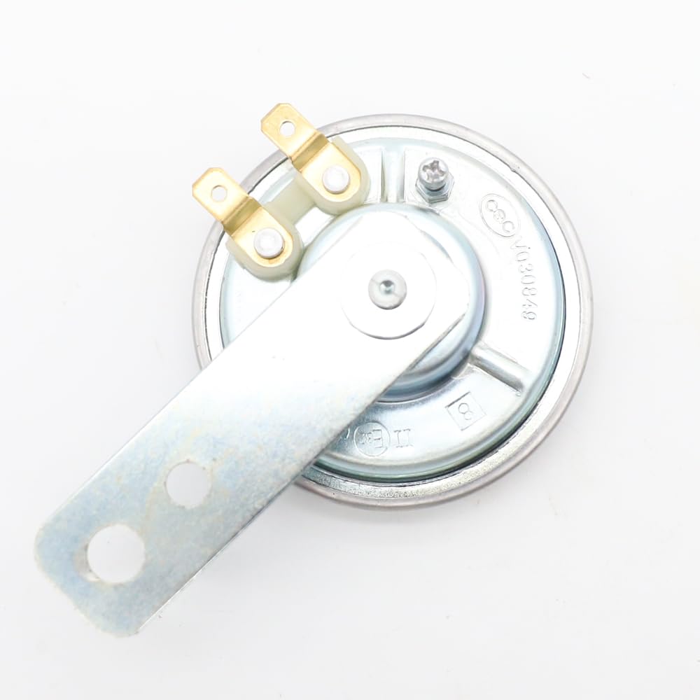 LVEE DL70 Universal Motorcycle Electric Horn Waterproof Round Loud 1.5A 105db Small Horn