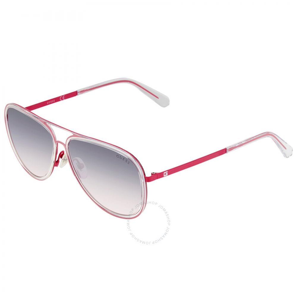 

Guess Мужские розовые солнцезащитные очки-пилоты GU698272Z59