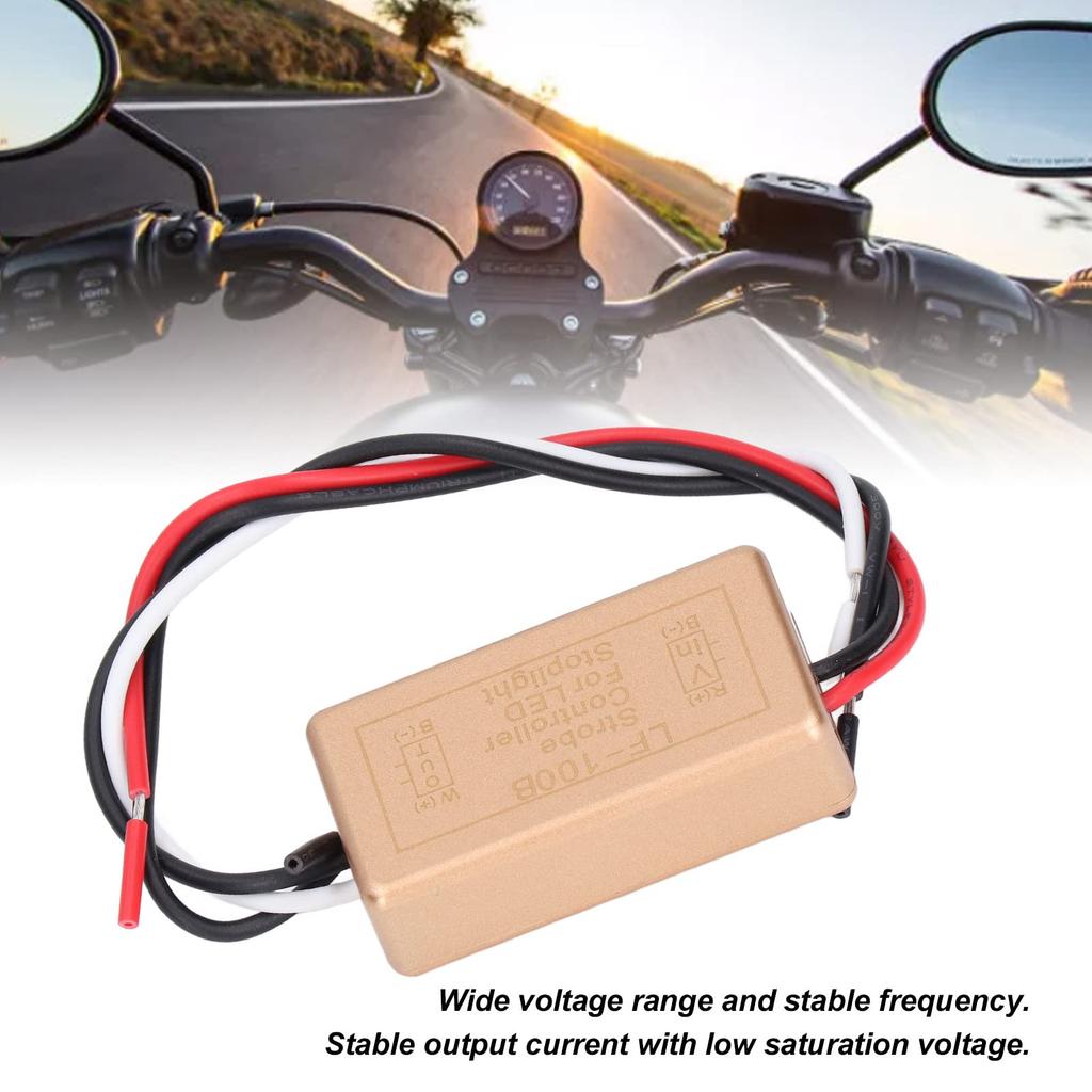 LED Flasher Relay, Turn Signal Flasher LED Turn Signal Flash Strobe Controller Control Module