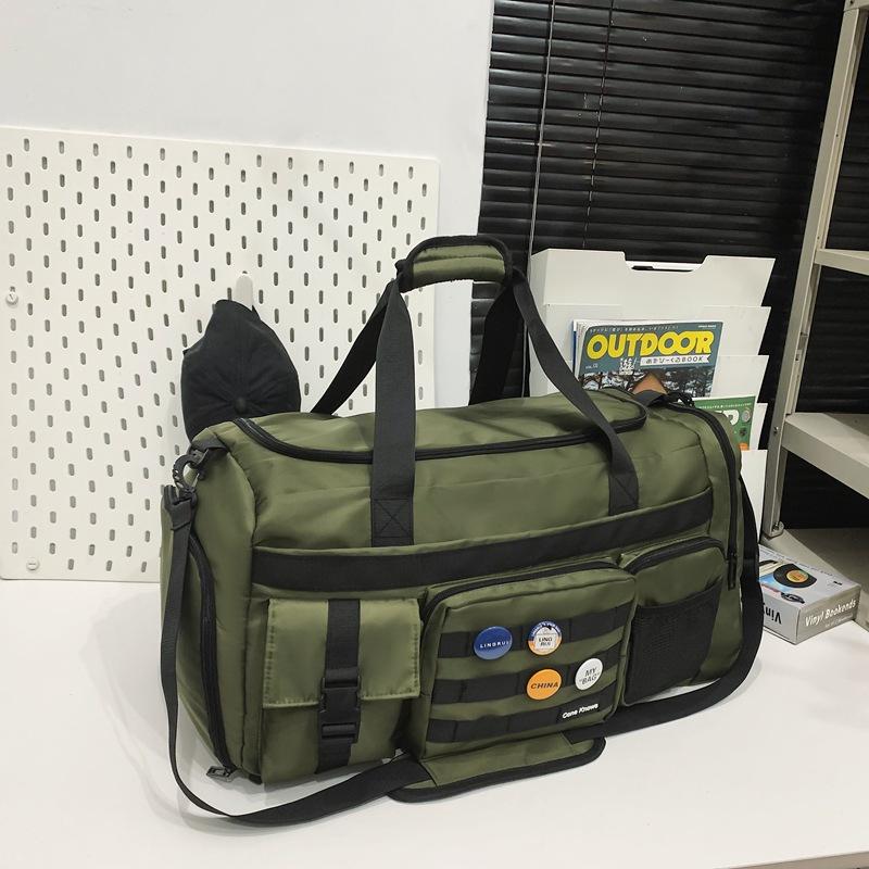 Short Trip Bag Large Capacity Men'S Hand Luggage Bag Men'S Outdoor Storage Bag Dry And Wet Separation Sports Fitness Bag