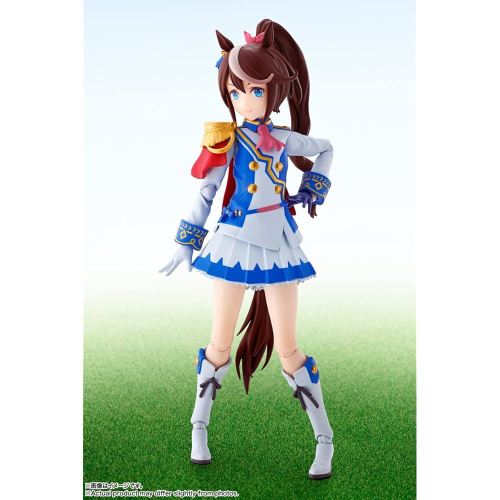 TAMASHII NATIONS S.H. Figuarts Uma Musume Tokai Teio Special Edition 125mm PVC ABS Painted Action Figure