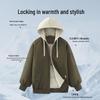 Mark Fairwhale Men's 2025 Layered Hooded Puffer Jacket