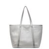 Simple, Fashionable, Retro Woven Pattern Large-capacity Casual Tote Underarm Single-shoulder Bag