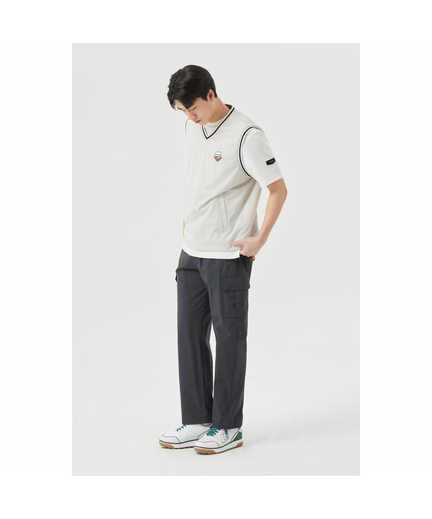Goldeunbeeo (M) Stretch Nylon String Jogger Pants G4Pam26211Dgx