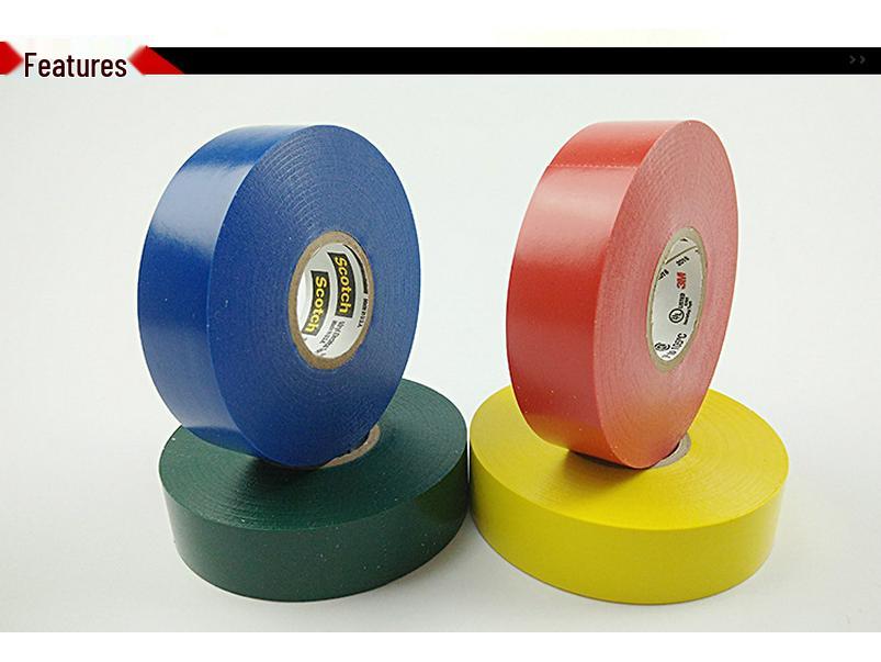 3M Scotch 35# Premium Multi-Color PVC Insulating Electrician's Tape