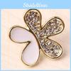 For Gift Jewelry Women Summer Floral Metal Earrings With Detail Sparkling