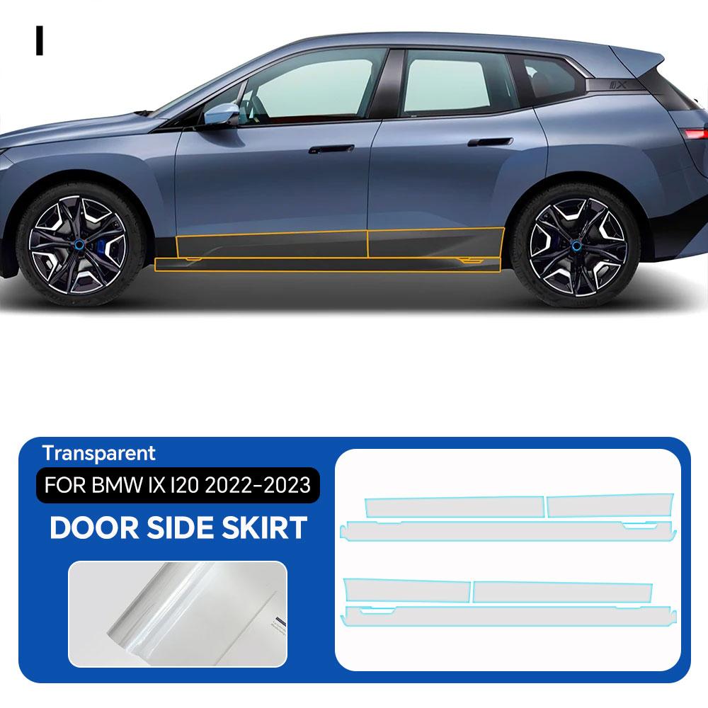 Headlight Rearview Door Side Skirt TPU Protection Film For BMW iX I20 - Pre-cut PPF Clear Bra Anti-scratch Resistant Kit