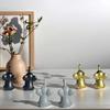 1 Paar Niedliche Mehrfarbige Elefantenfiguren, Entzückendes Design, Geeignet für Wohnzimmer, Schreibtisch, Arbeitszimmer, Heimdekoration, Exquisite Dekorationsartikel