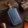 Leather Car Remote Key Cover Case Holder Shell Protector Styling Keyring Fob for Renault Captur Koleos Kadjar 2019 Accessories