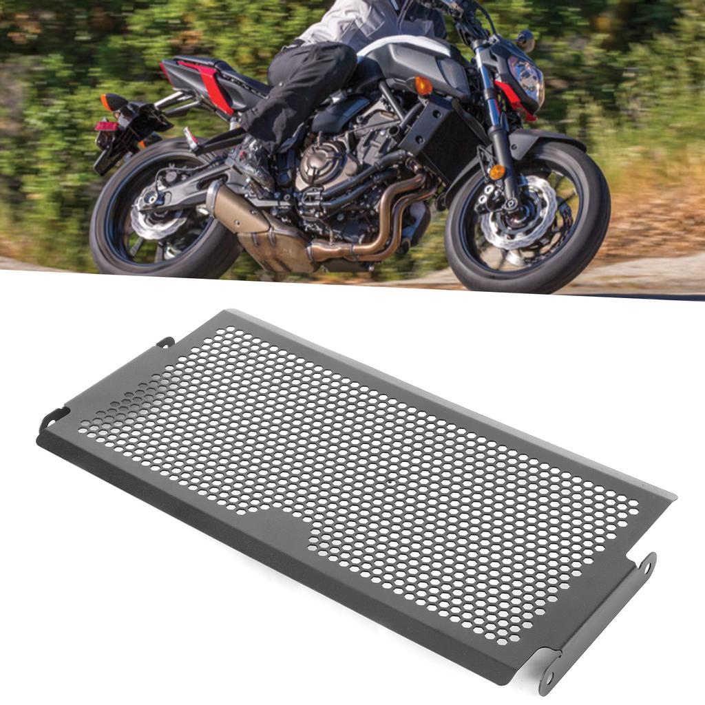 Motorcycle Radiator Grille Water Tank Protective Cover Fit for MT‑07 FZ‑07 Xsr700 2014‑2018