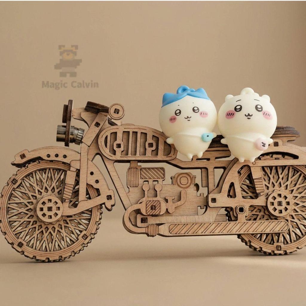 3D Wooden Puzzle DIY Model - Creative Kids & Adults Handcraft Gifts Set