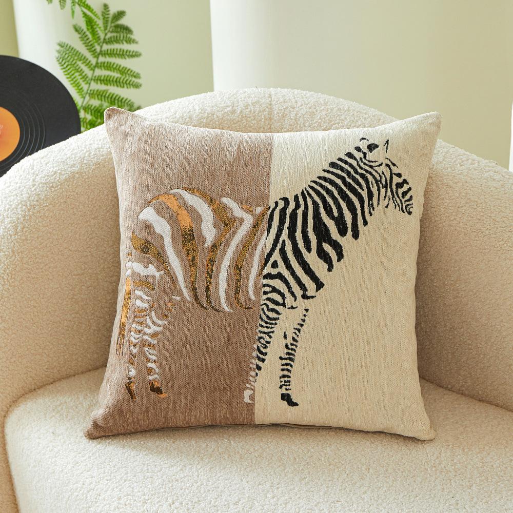 

Cushion Cover, Light Luxury and High-end Cushion Bed Pillow with Core 45x45cm Pillow Cover
