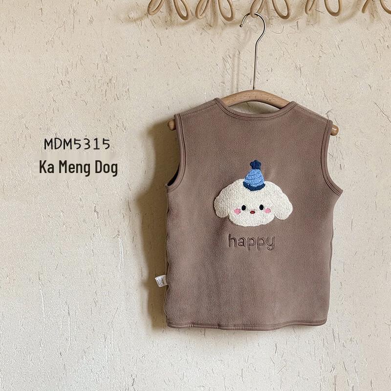 

BREAD RABBIT Kids Double-Sided Fleece Vest 110