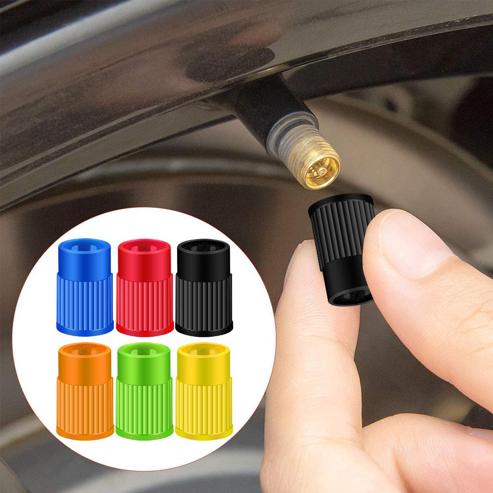 10pcs Tyre Valve Caps Plastic Car Tire Stem Dust Covers Universal Valve Caps for Cars Trucks Motorcycles SUVs and Bikes Stem Caps1