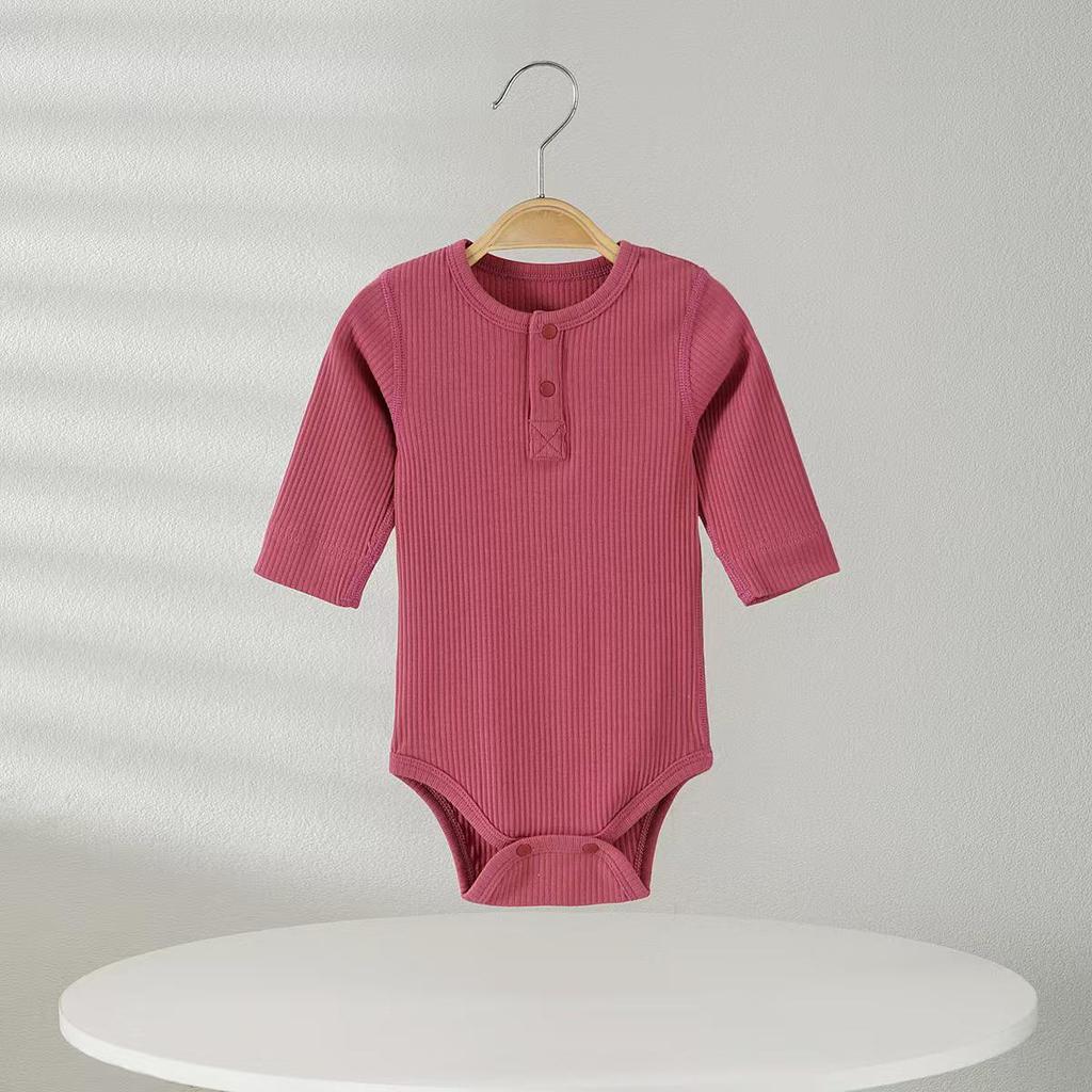 Purple Dopamine Autumn Romper: Trendy Baby Outfit