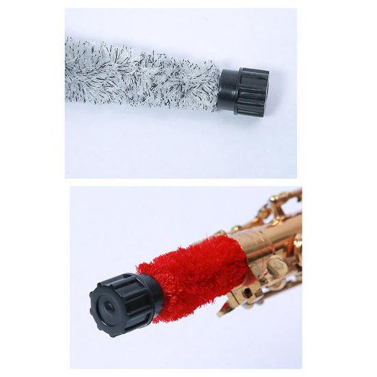 Saxophone Cleaning Swab Alto Tenor Soprano Saxophone Pad Saver Brush Cleaner Ultra Absorbent Cotton Sax Cleaning Care Tools