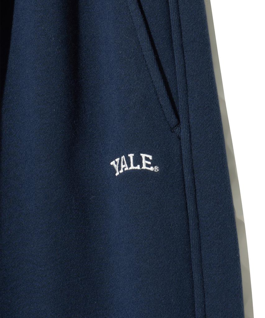 YALE Small Arch One-Tuck Sweatpants_Navy