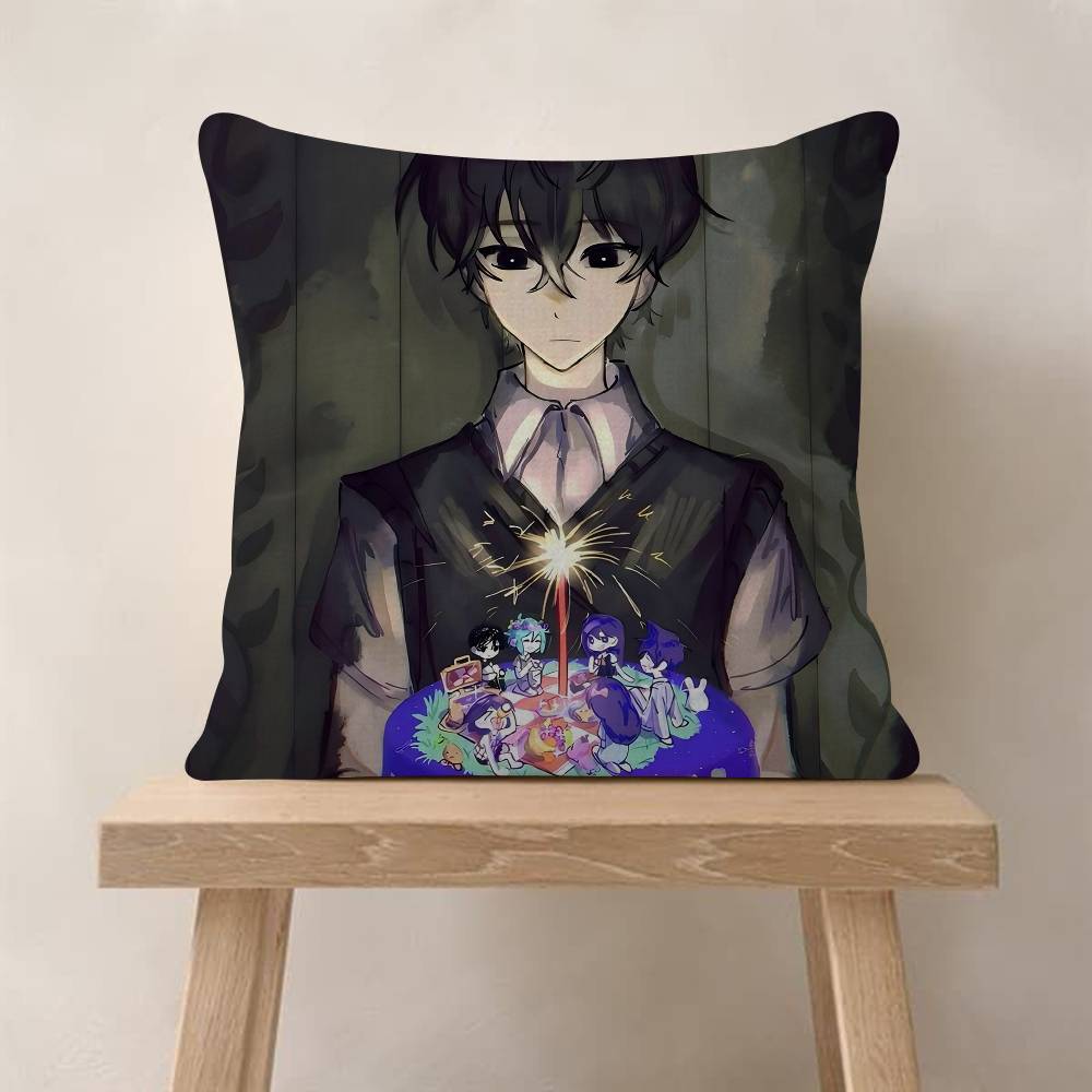 Hot Game OOmori Cushion Cover Pillow Cover Decor Pillowcase Printed Cushion Case For Couch