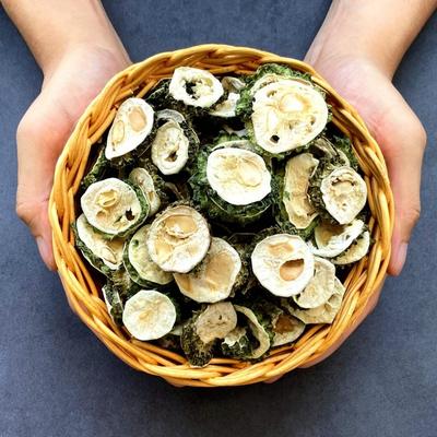 Getrocknete Bittermelone, 500g, 1 Stück, direkt im Inland angebaut und getrocknet.