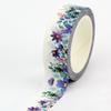 Eco Paper 1pc 10M Decor Mushrooms Flowers Cups Nautical Washi Tape Set for Scrapbooking Journaling Masking Tape Cute Stationery