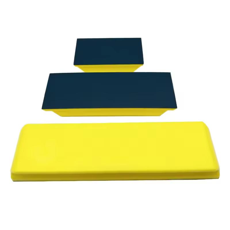 3 Pcs Hand Sanding Block Kit Classic Rectangle for Sanding Polishing In Auto Body and Paint Shops Detailing Shops