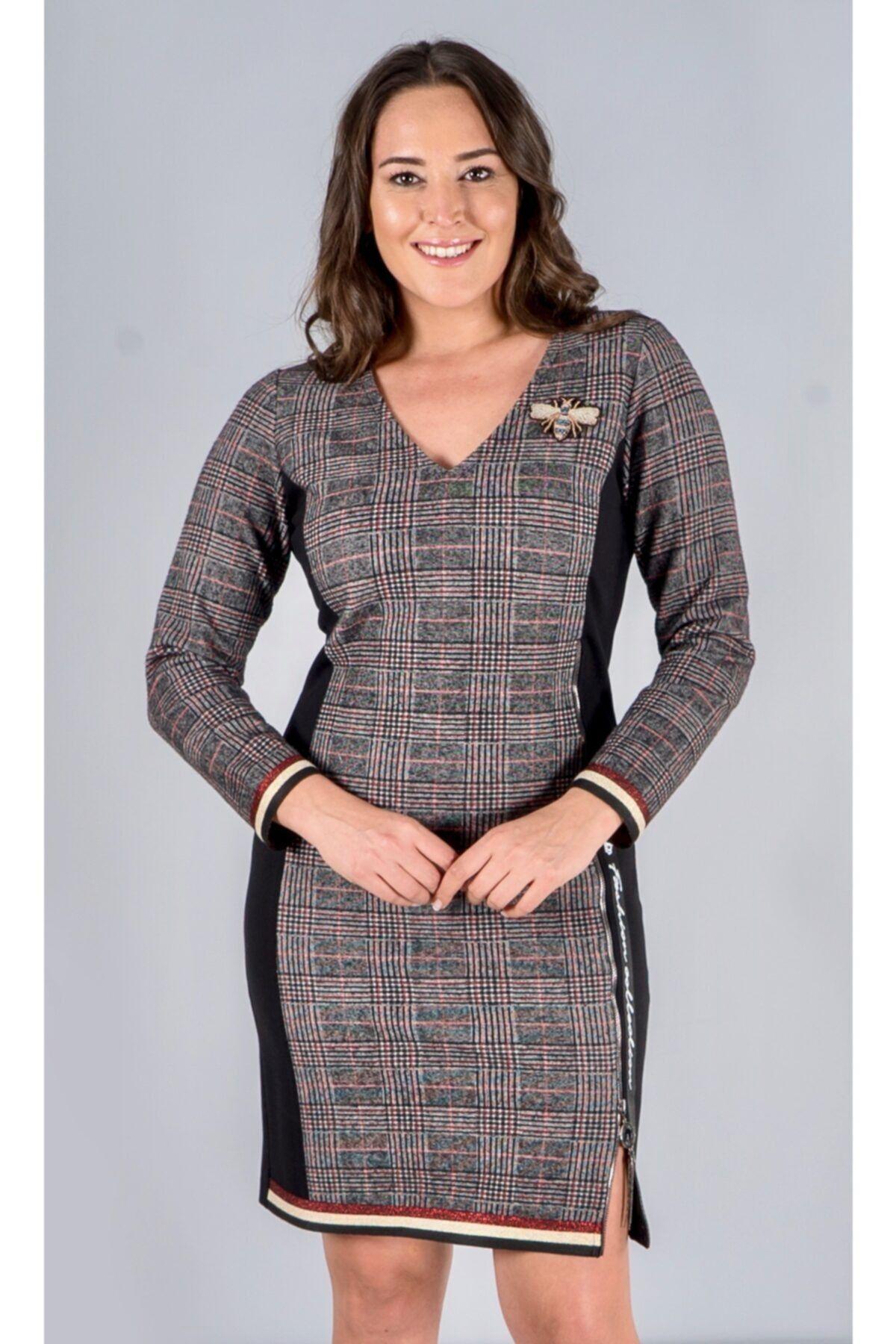 

Жіноча сукня великого розміру Чорна сукня великого розміру XL