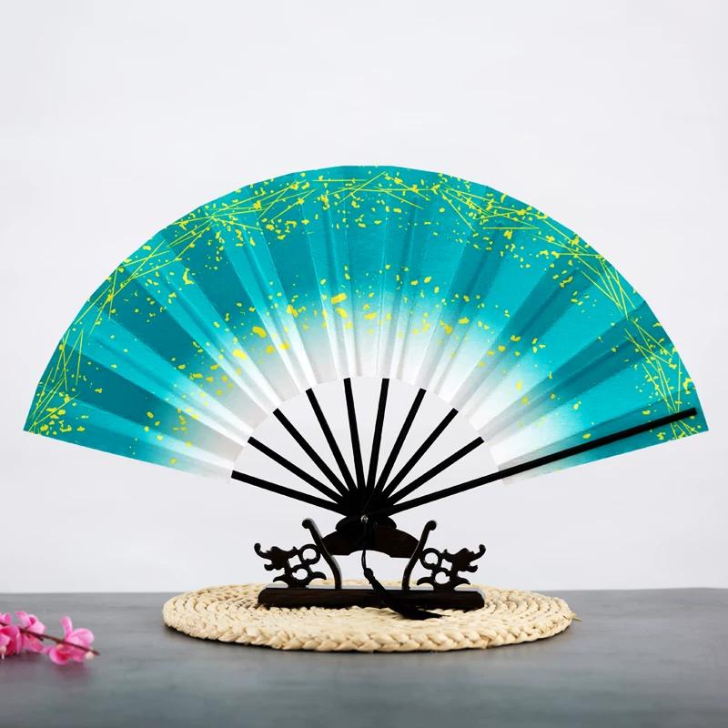 Cosplay Dance Props: Japanese-Style Folding Fan with Ten Ribs, Bat-Shaped Fan, Suitable for Dance and Performance