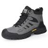 Steel Toe Safety Work Boots High-Top Anti-Impact Anti-Puncture Durable Construction Mining Industrial Use