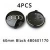 4 p ç s Audi wheel hub center cover badge is suitable For  Audi q2l q5 q7 q8 r8 s4 s8 s7 rs5 rs8 rs6a1 a3 8p a4 b5 b6 b7 b8