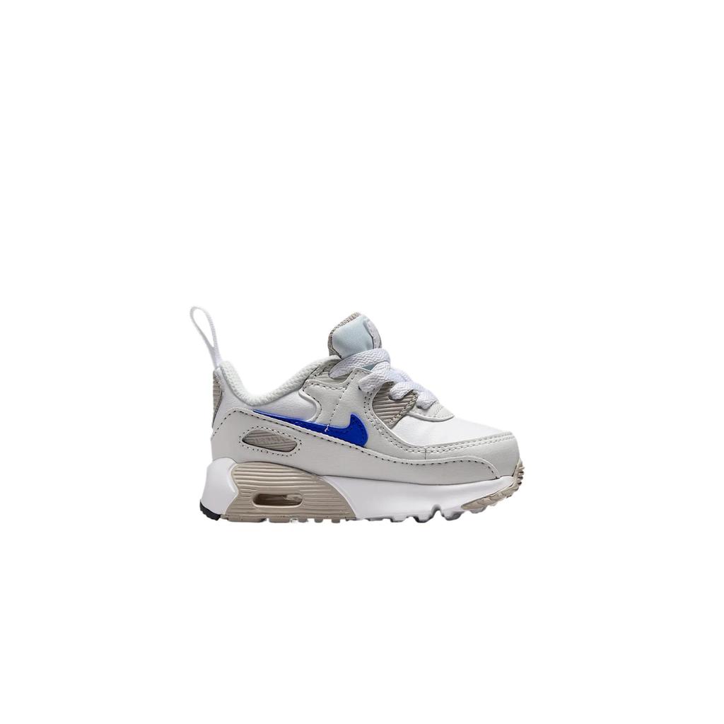 Nike Air Max 90 EasyOn Toddler Shoes White Gray Blue Infant And Toddler HF6359-105