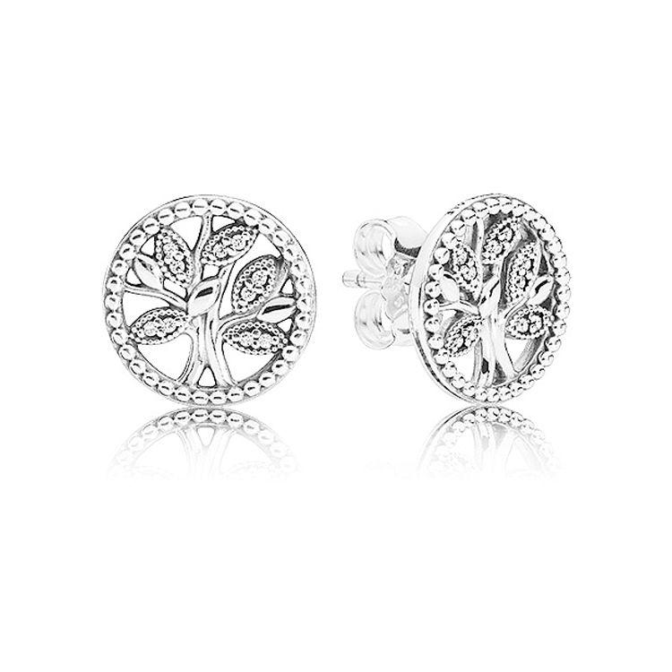 Pandora Tree Of Life 925 Silver Gift Unisex Jewelry 297843CZ Silver