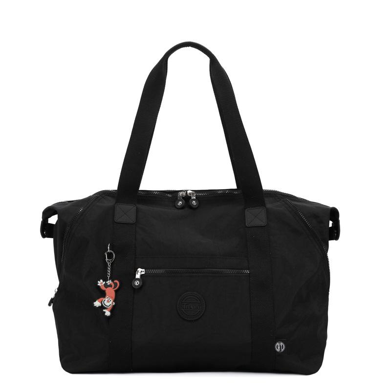 Damen Leichte Große Kapazität Reise Tasche Handtaschen Weiblich Nylon Schulter Strandtasche Mädchen Oberer Griff Lässige Tote Geldbörse