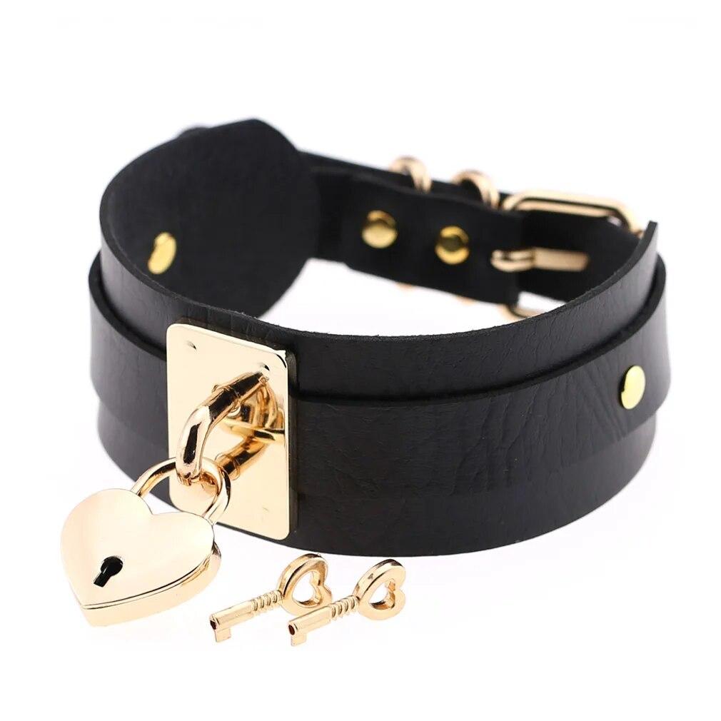 Exotic Accessories of Bdsm Slave Bondage Leather Collar with Leash Ring Steel Chain Sex Toys to Lover Roleplay Posture Spreader