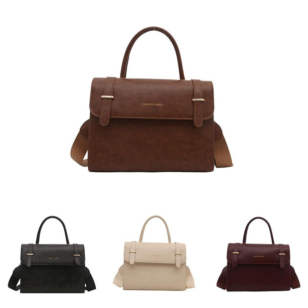 High-end Retro Fashion Small Square Handbag For Women With Stylish Shoulder Strap