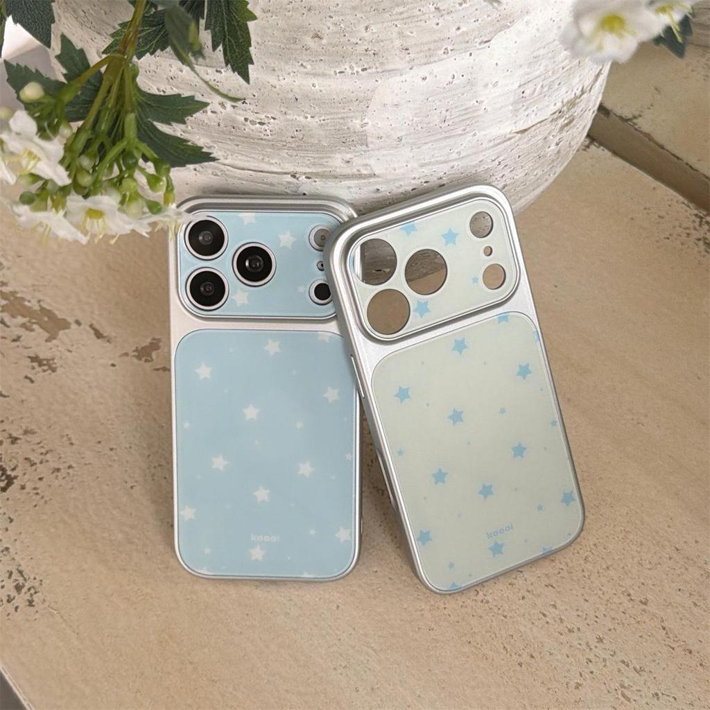 Large Window Star Anti-Fall Phone Case for iPhone 14/13 Pro Max