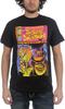 Mens Trick or Treat T Shirt In Black Large Black