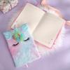 1pc Neutral Gel Pen + 1pc Plush Unicorn Handbook Plush Pen Handwriting Signature Pen Plush Ballpoint Pen Writing Smoothly Quick-Drying Student Gel Pen