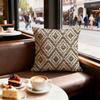Woven Texture Cushion Cover Set of  Decorative Short Plush Pillow Covers for Sofa Soft  Cushion Case x cm